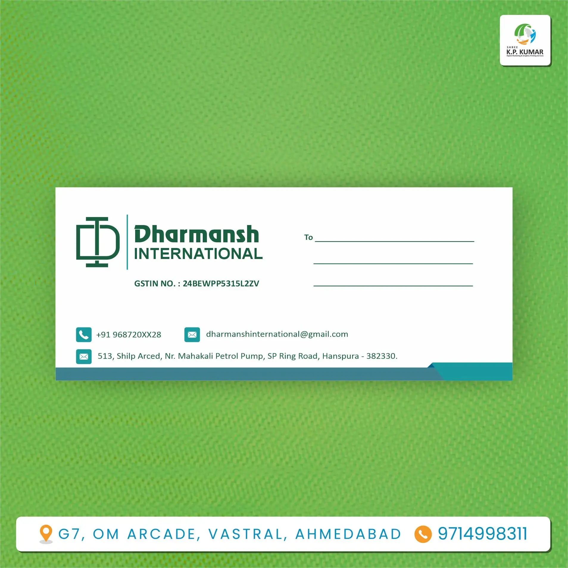 Custom Printed Envelopes