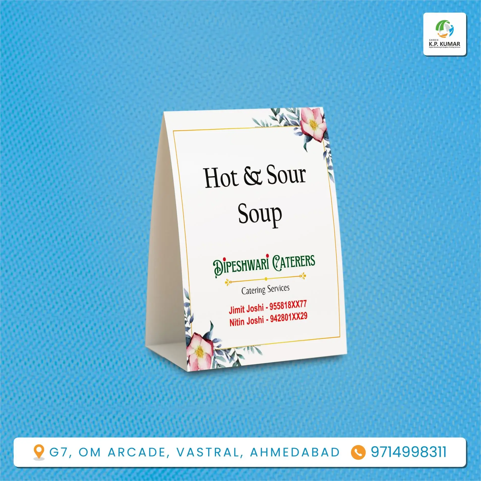 Menu Card Project 2