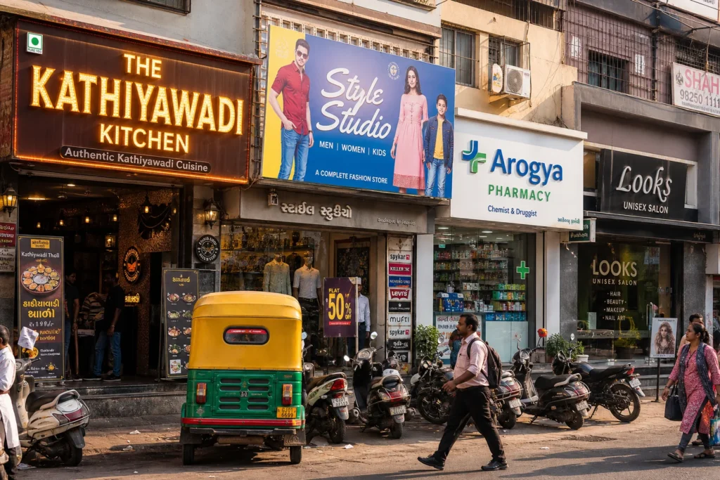 Signboard in Ahmedabad: Flex, Vinyl, LED & Acrylic Compared