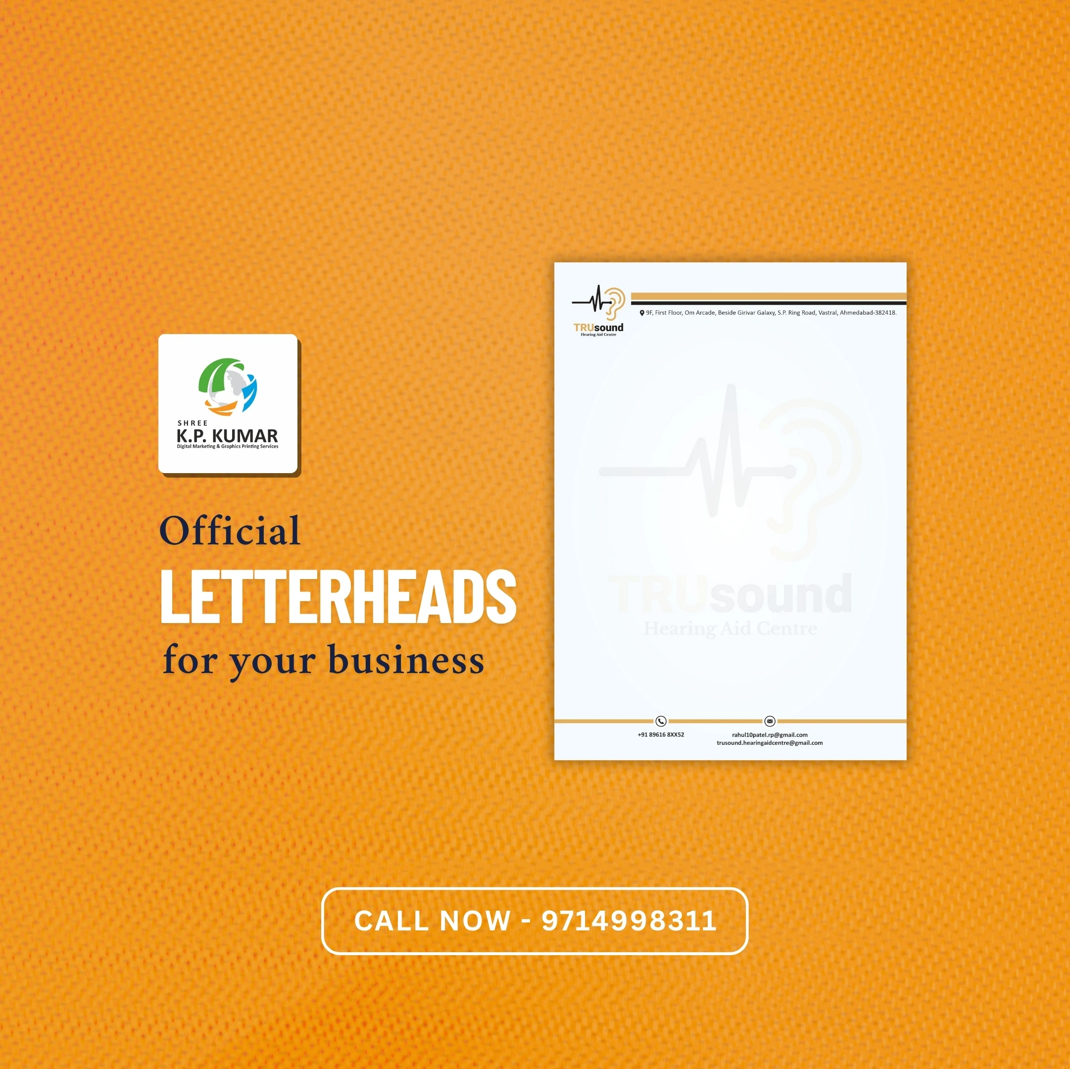 Professional Letterhead Printing