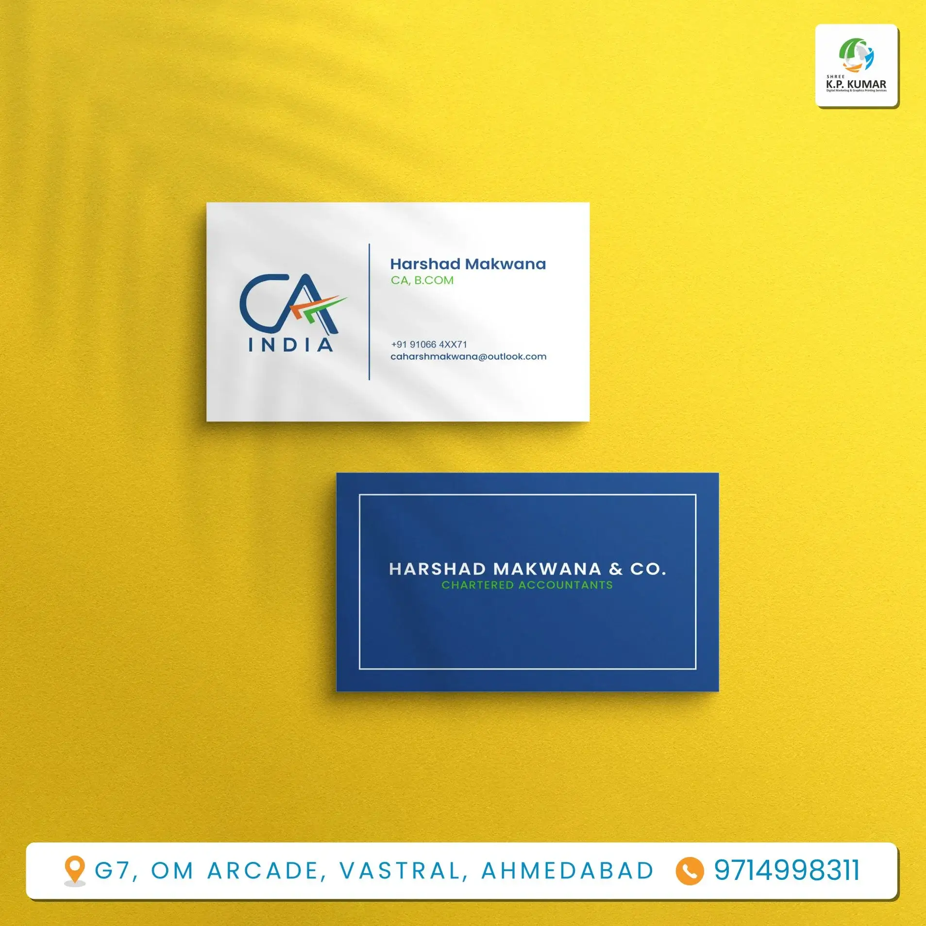 Visiting Card Project 1